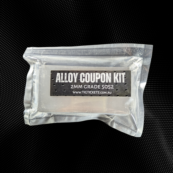 2mm Aluminium Alloy Coupon Kit
