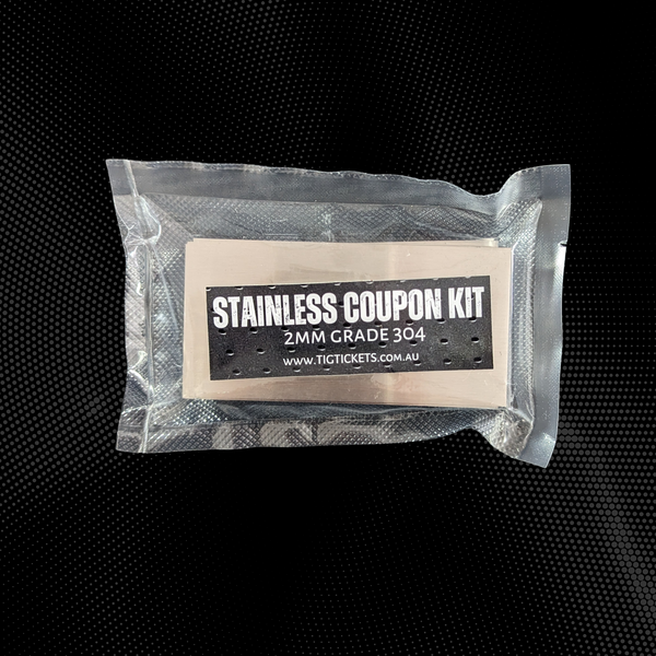 3mm Stainless Steel Coupon kit
