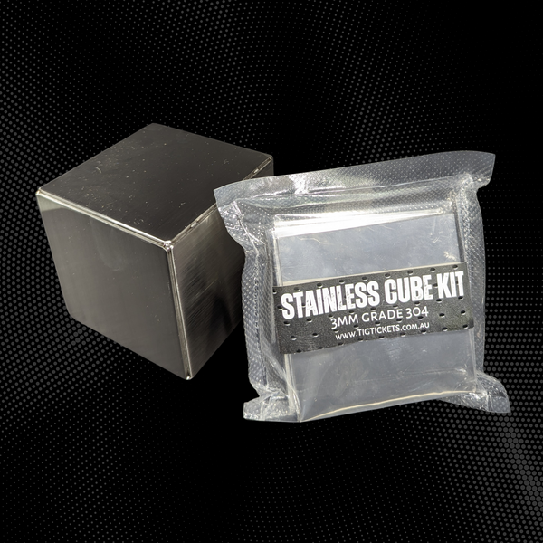 3mm Stainless Steel Cube Kit