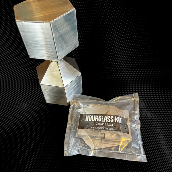 Stainless Hourglass Kit