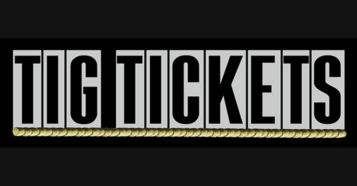 welding settings and instructions Tig Tickets welding settings and instructions Tig Tickets